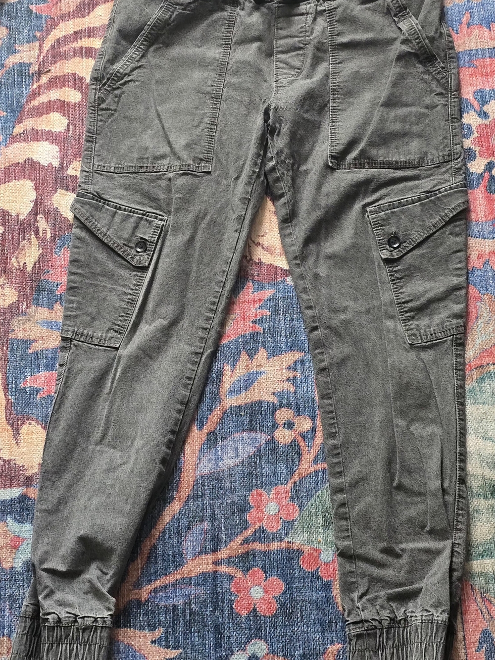 Ellington Black Drawstring Track Pants